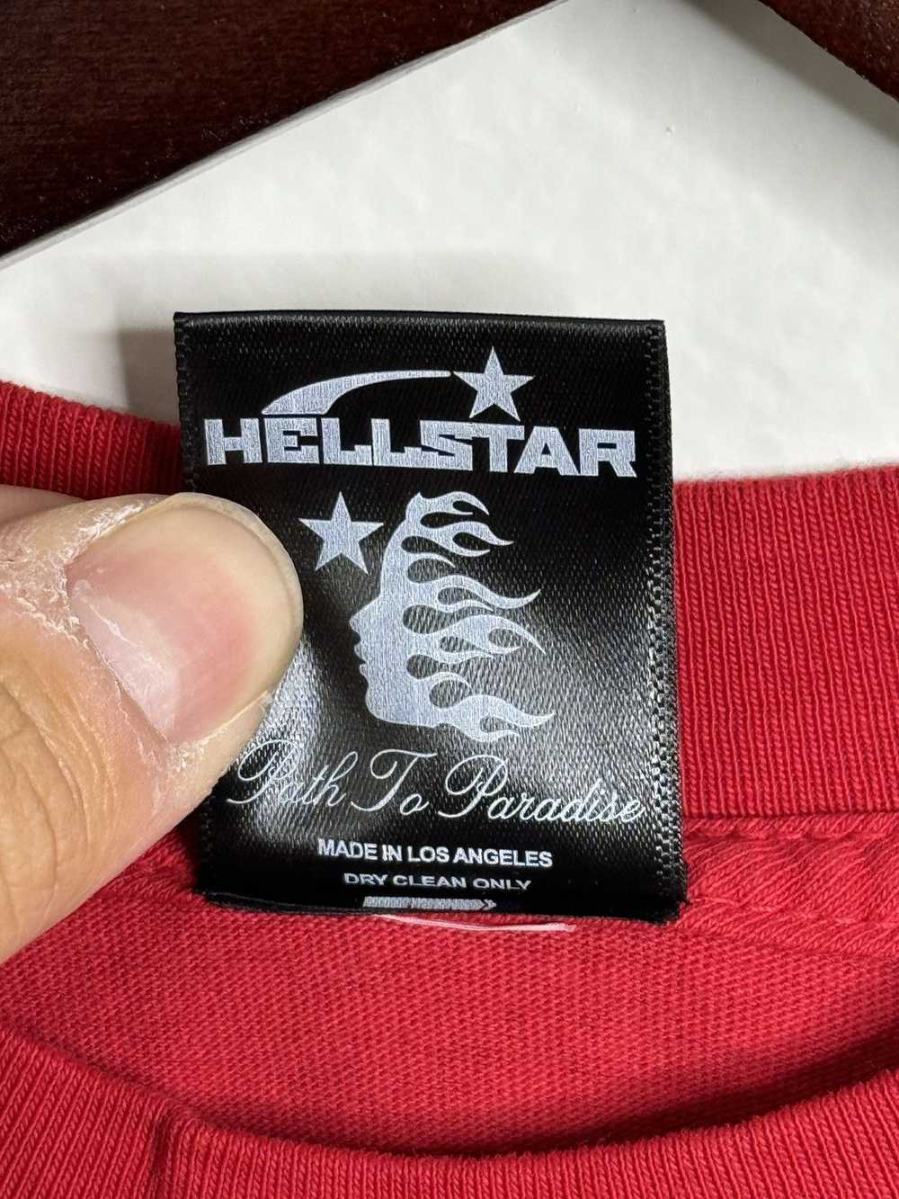 HELLSTAR Hellstar Studios Jesus Emblem Tee Red - image 5