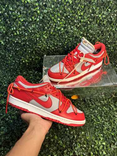 Nike × Off-White Off White Dunk Low University Red - image 1