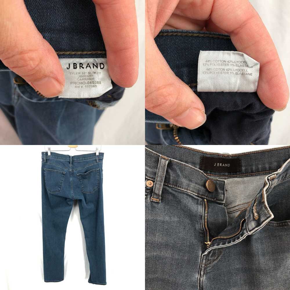 J Brand J Brand tyler 32" slim fit Carride jeans … - image 4