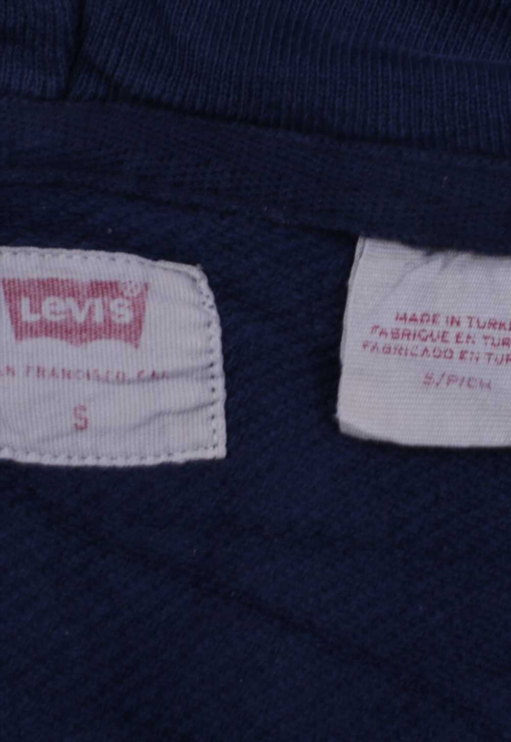 Vintage 90's Levi's Hoodie Spellout Sportswear Na… - image 4