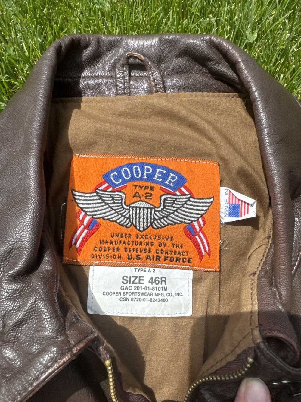 Cooper Vintage Cooper A2 Goatskin Jacket - image 5