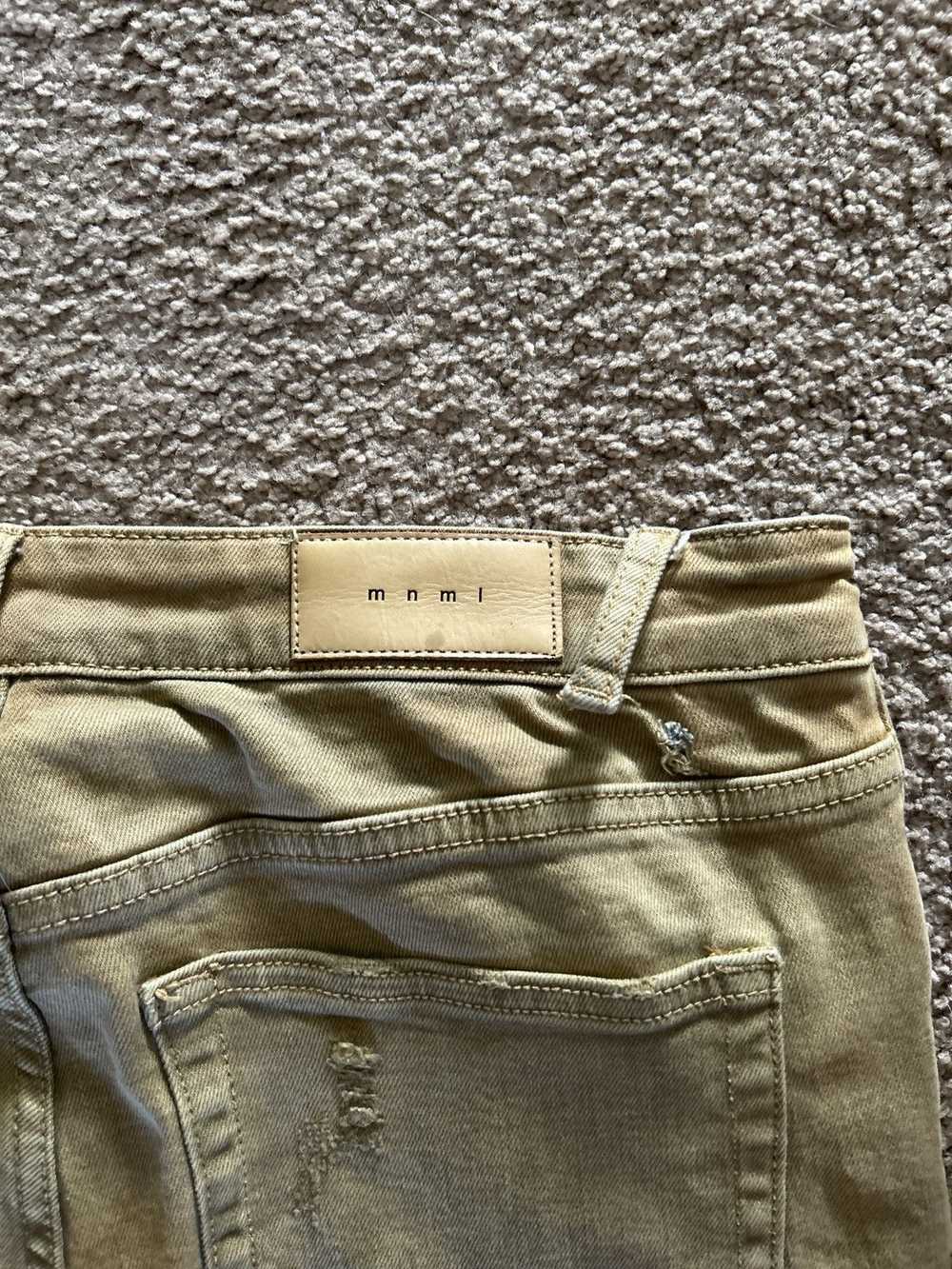 MNML Mnml brown distressed jeans - image 3