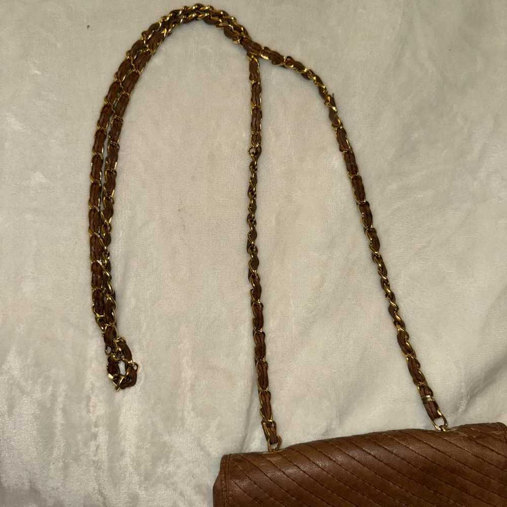 Non Signé / Unsigned Leather handbag - image 6