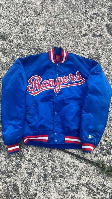 Starter Vintage Texas Rangers Starter Satin Jacket