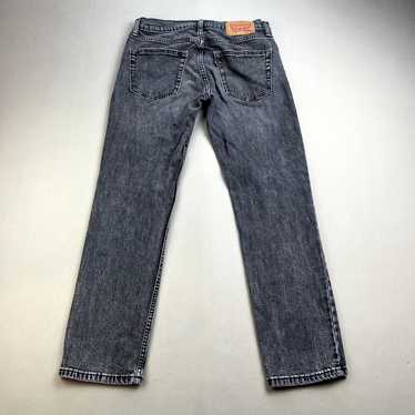 Levi's Levis 511 Jeans Mens 31x30 Black Denim Sli… - image 1