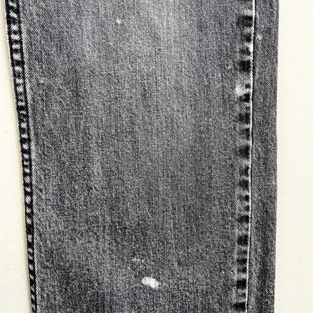 Levi's Levis 511 Jeans Mens 31x30 Black Denim Sli… - image 9