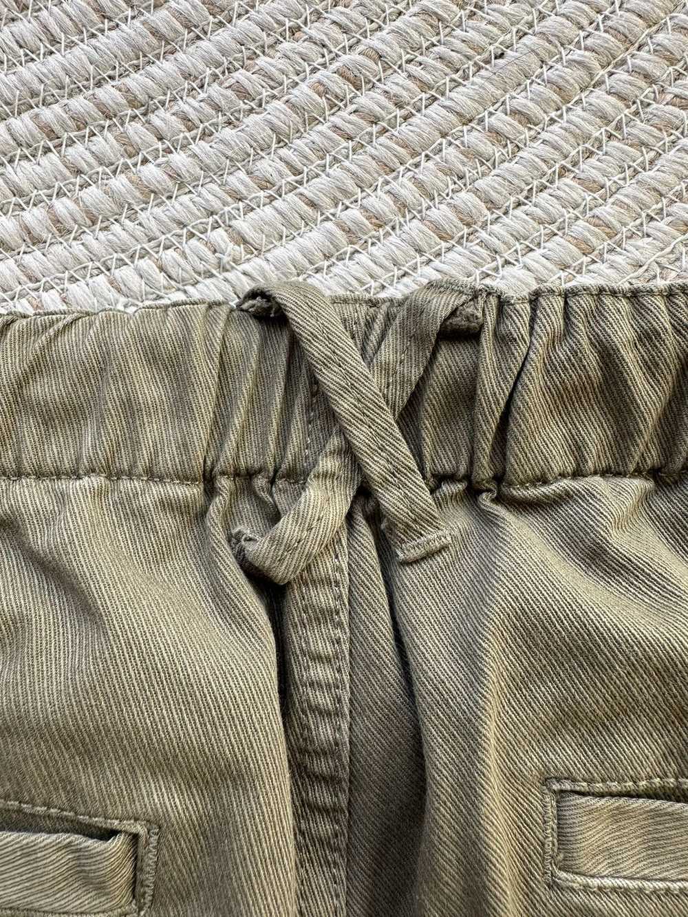 Alex Mill Olive Pull-On Button Fly Pant - image 7
