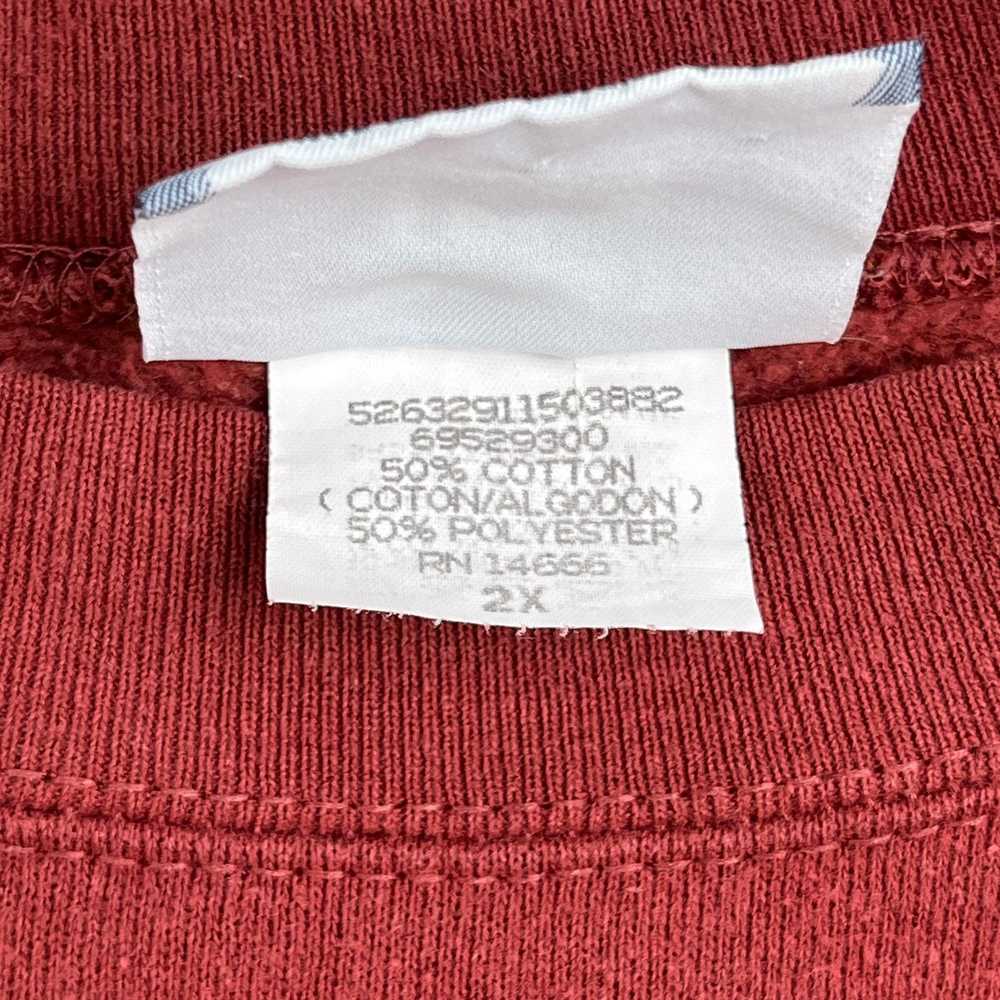 Lee × Vintage Vintage Red Sweatshirt XXL Crewneck… - image 5