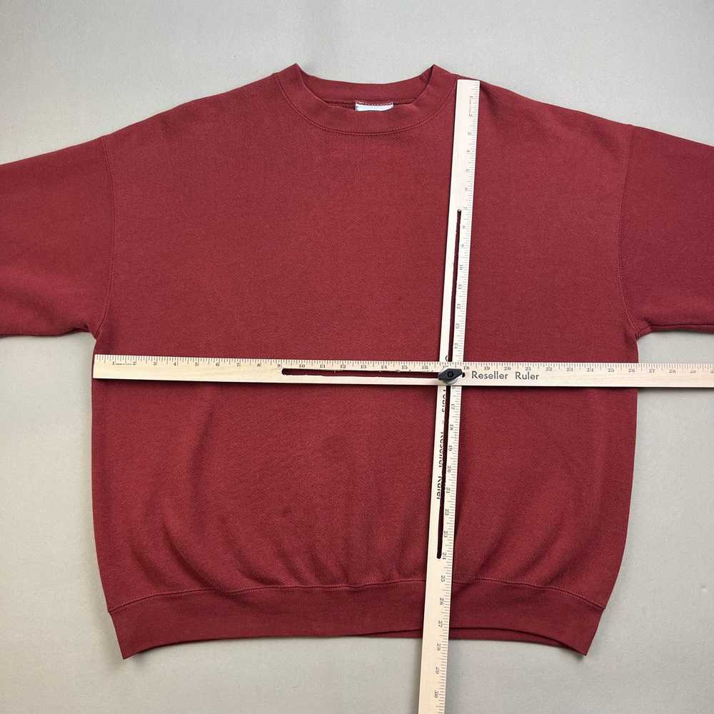 Lee × Vintage Vintage Red Sweatshirt XXL Crewneck… - image 8