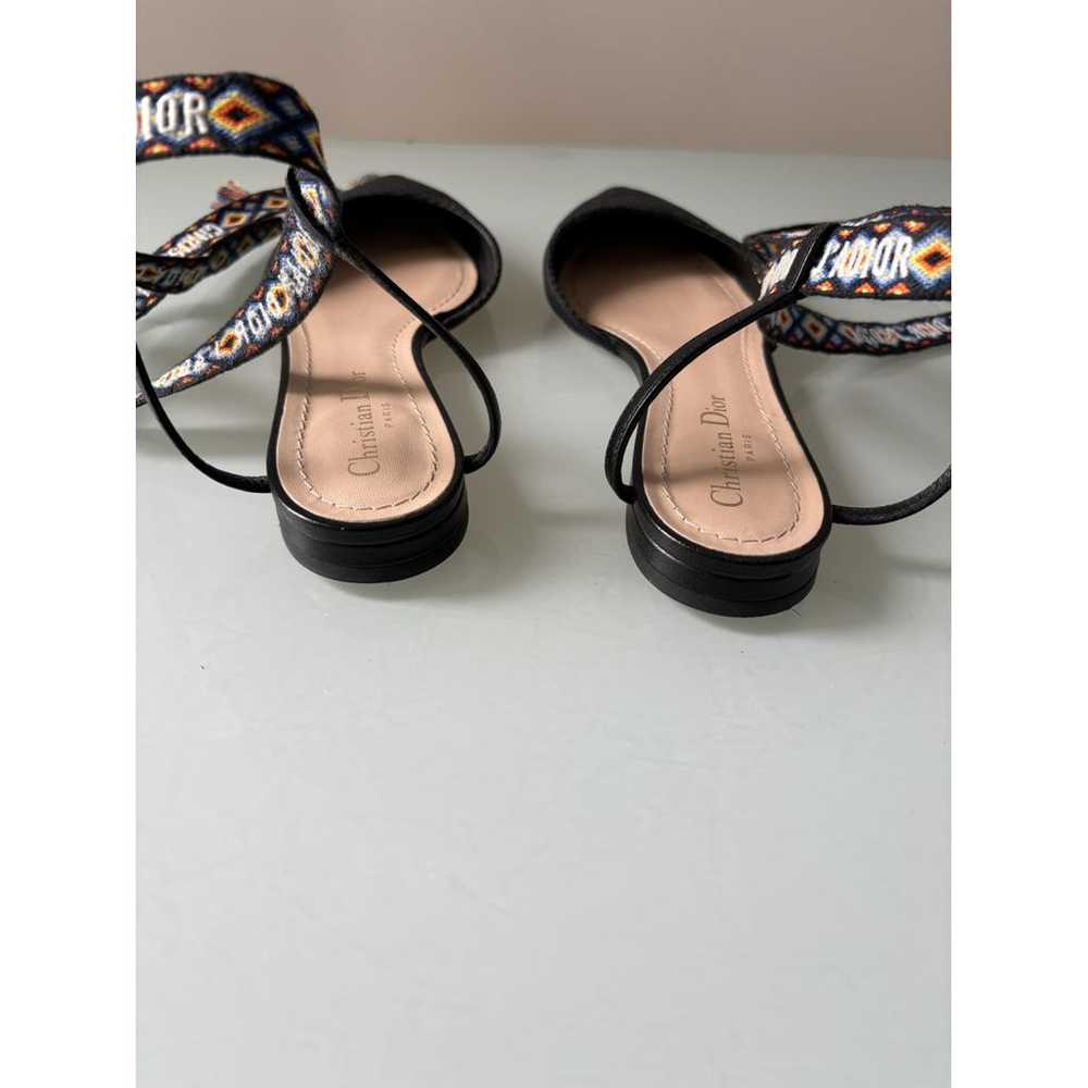 Dior J'adior cloth sandal - image 7