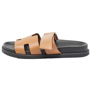 Hermès Patent leather sandal - image 1