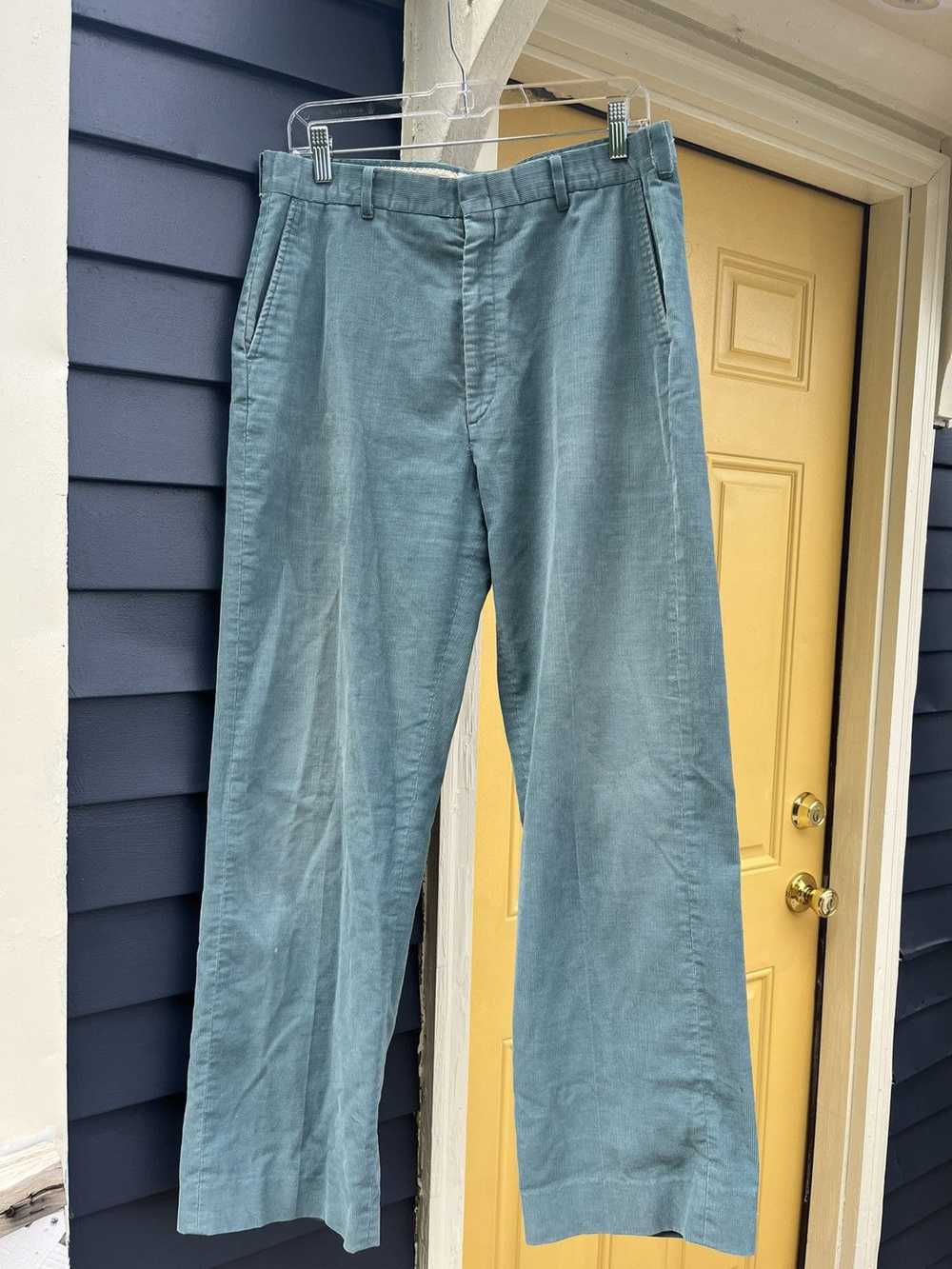 Vintage 70’s Sun Faded Corduroy Pants - image 1