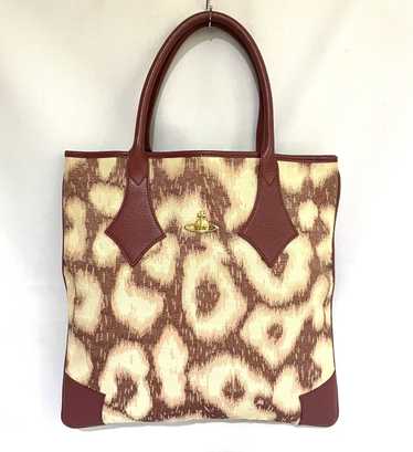 Vivienne Westwood Leopard Orb Tote Bag - image 1