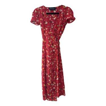 New Realisation Par store The Teale 100% silk wrap dress in Wildflower Large