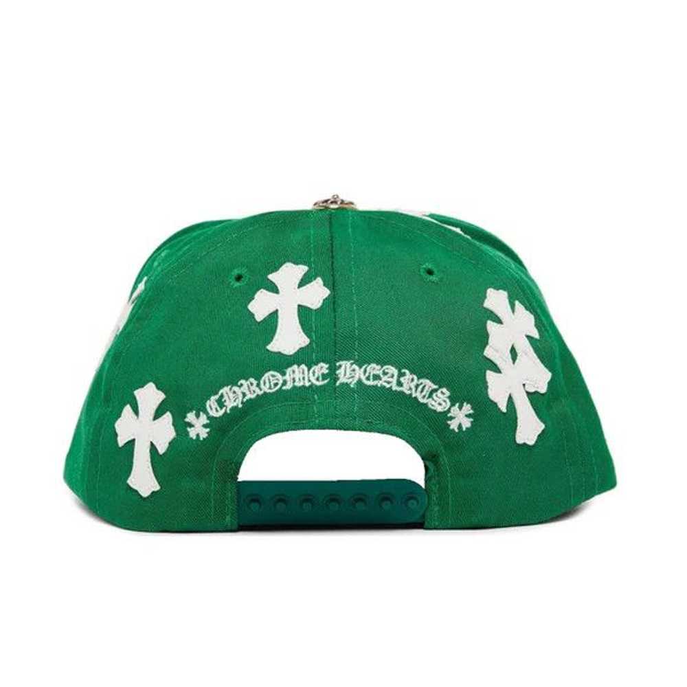 Chrome Hearts Chrome Hearts Green/ White Patch Hat - image 2