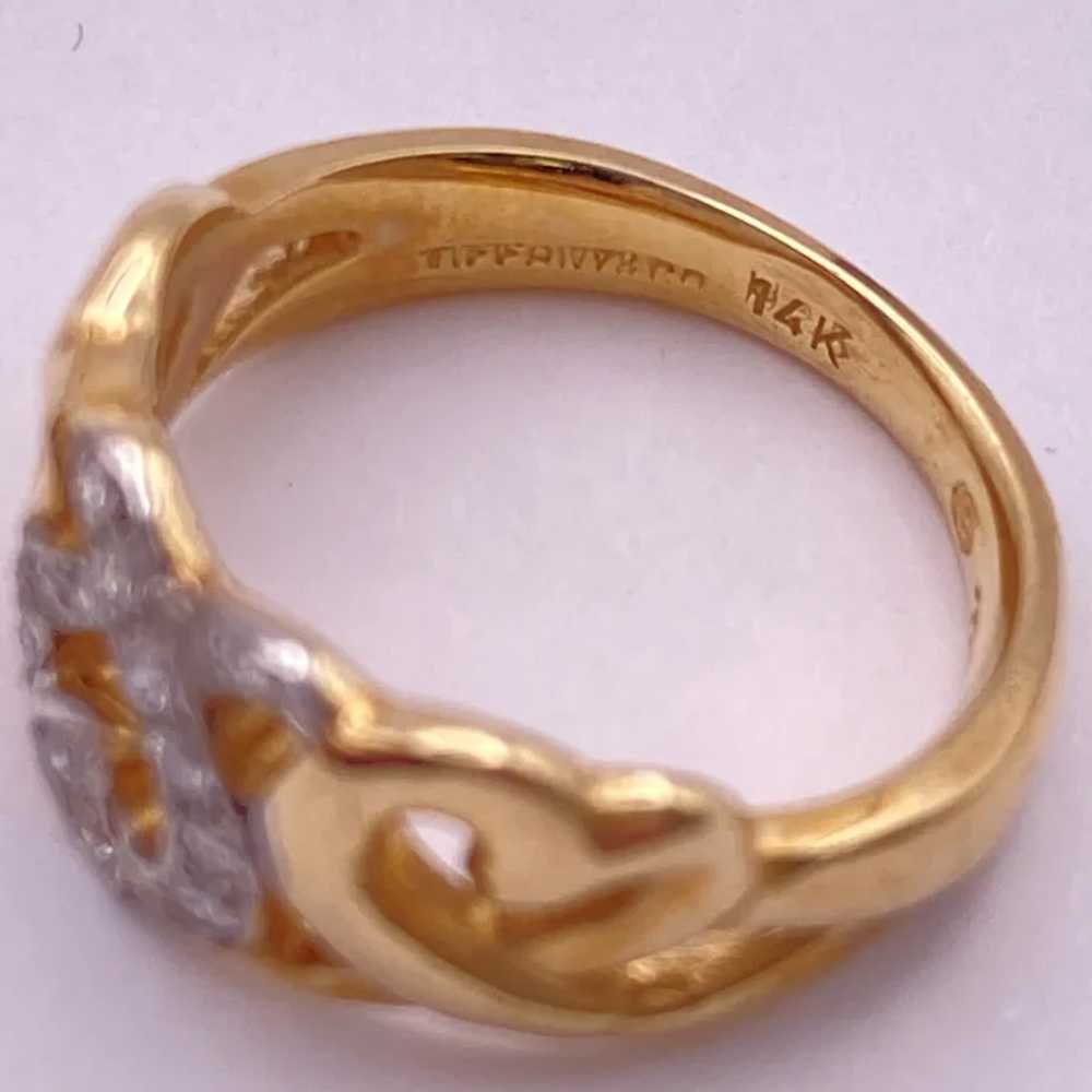 Loving Hearts Diamond Ring 14K Gold .20 Carat TW,… - image 4