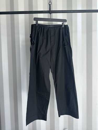 Gucci × Tom Ford Wide Leg Drawstring Cotton Pants