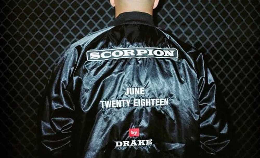 Drake × Octobers Very Own OVO SCORPION SATIN BOMB… - image 4
