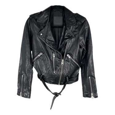 All Saints Leather biker jacket
