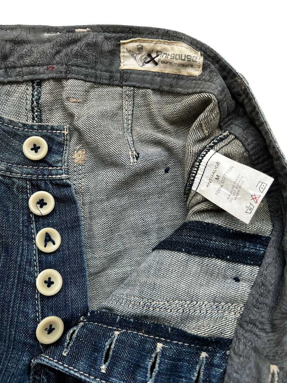 Distressed Denim × Hype × Japanese Brand Antgauge… - image 7