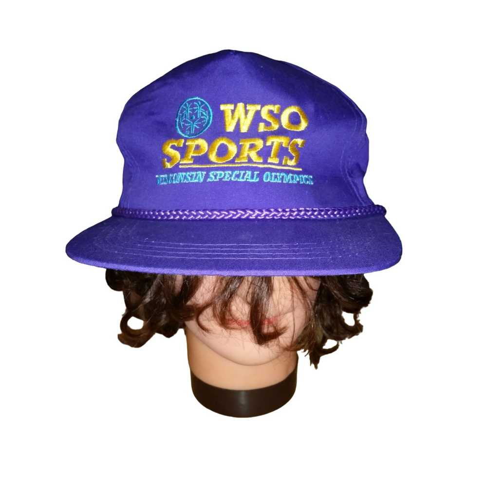 Yupong Vintage WSO Sports Rope Snapback Hat Yupon… - image 1