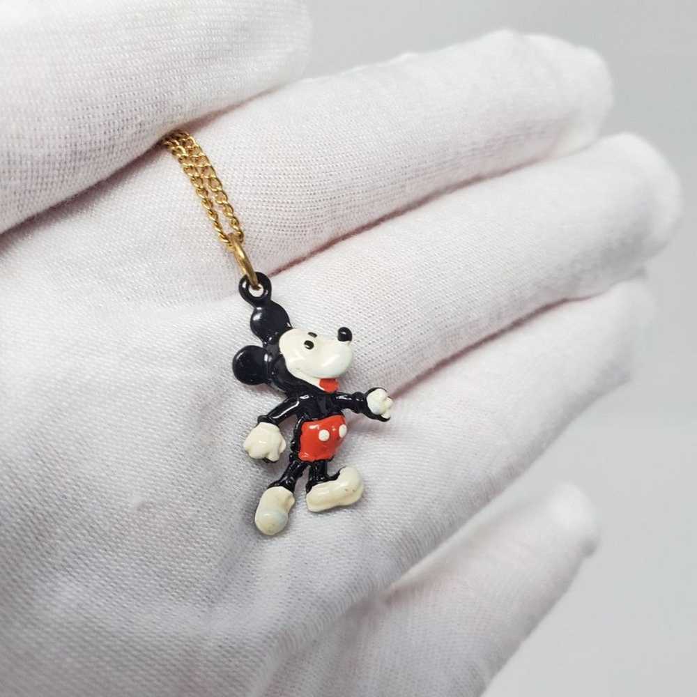 Disney Disney Mickey Mouse VTG 60s Necklace - image 5