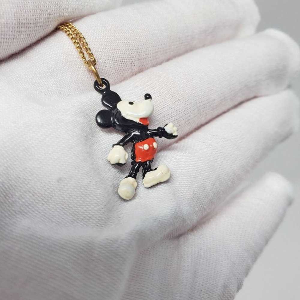Disney Disney Mickey Mouse VTG 60s Necklace - image 6