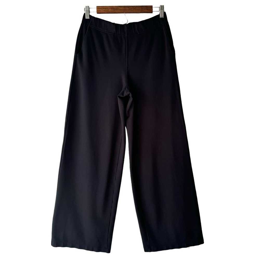 Madewell Madewell MWL Ponte Wide-Leg Pants Black … - image 3