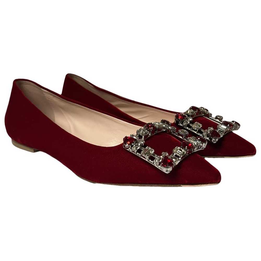 Roger Vivier Velvet flats - image 1