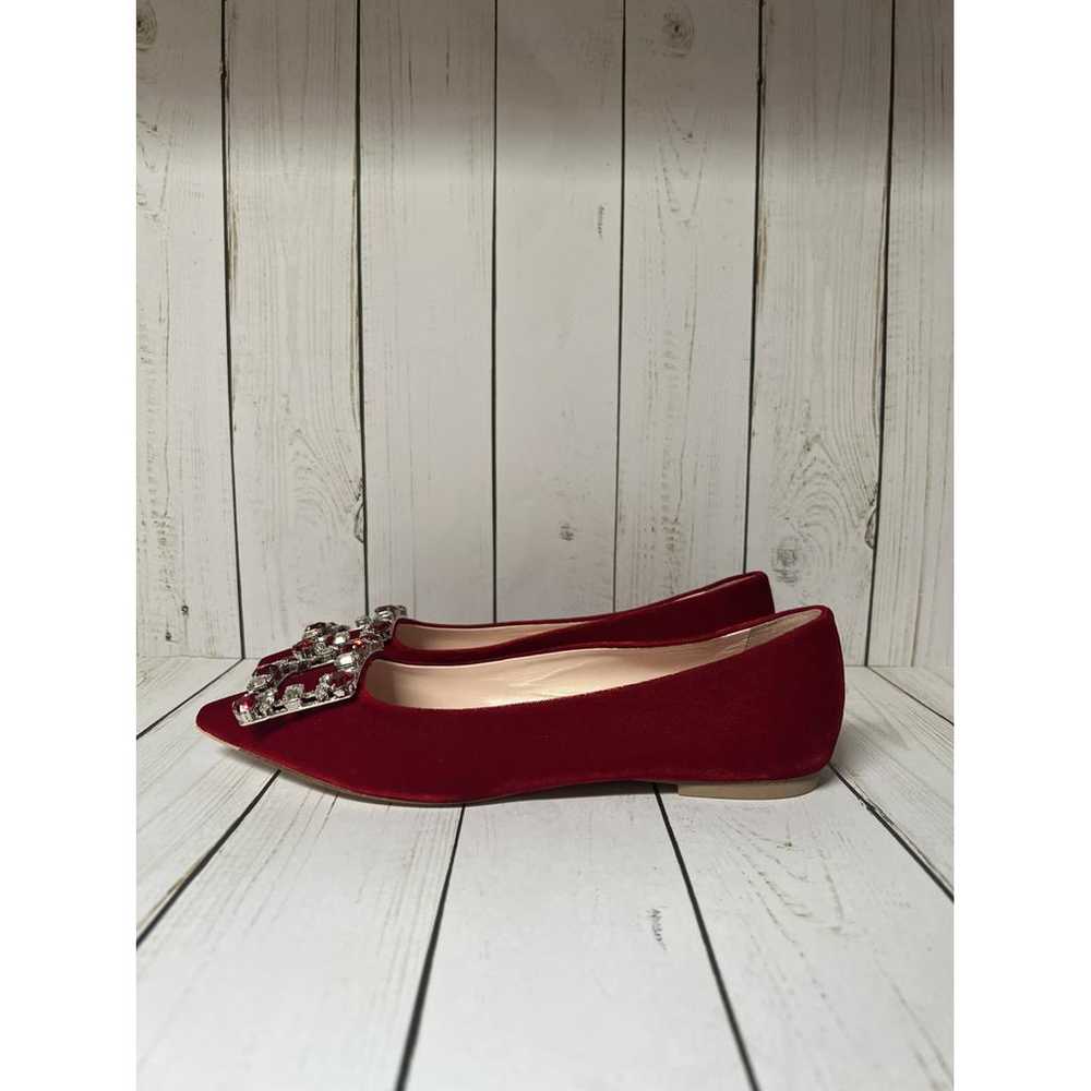 Roger Vivier Velvet flats - image 3