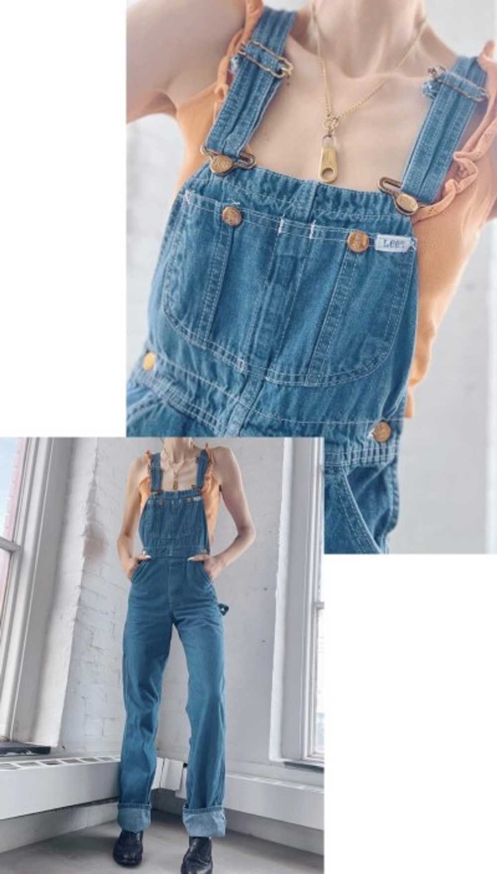 girly petite Lee overalls - image 4