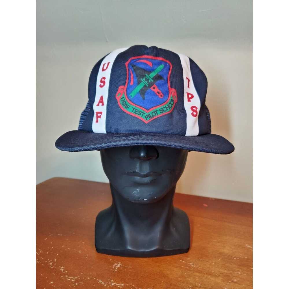 New Era Vintage USAF Test Pilot School Trucker Ha… - image 2