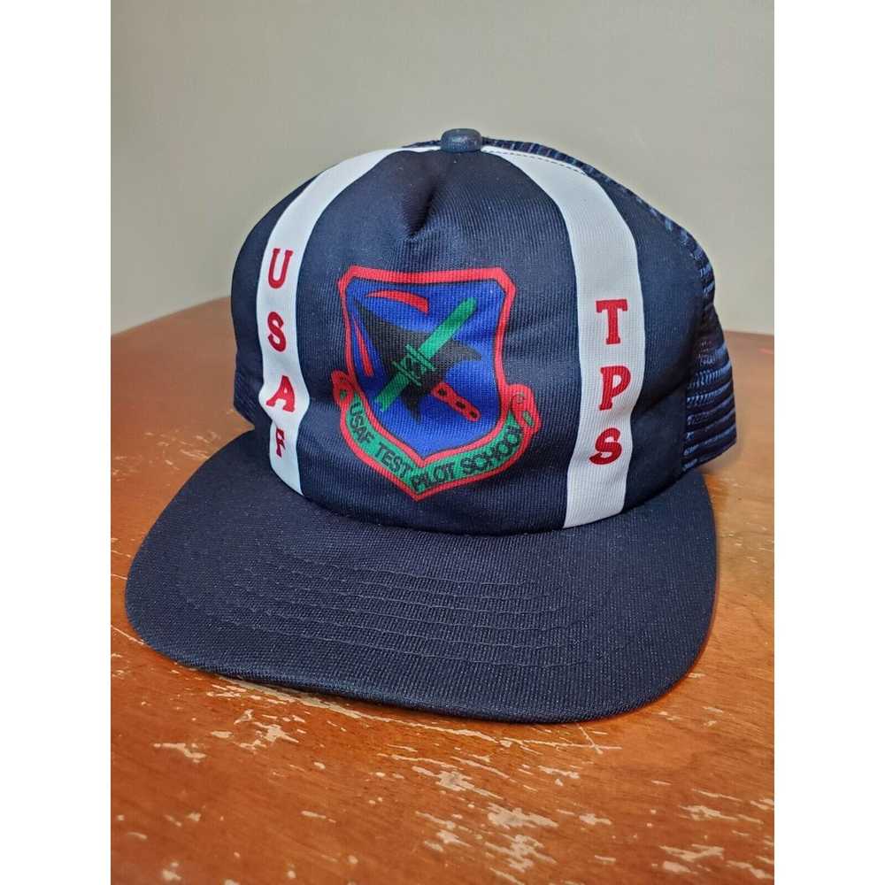 New Era Vintage USAF Test Pilot School Trucker Ha… - image 3