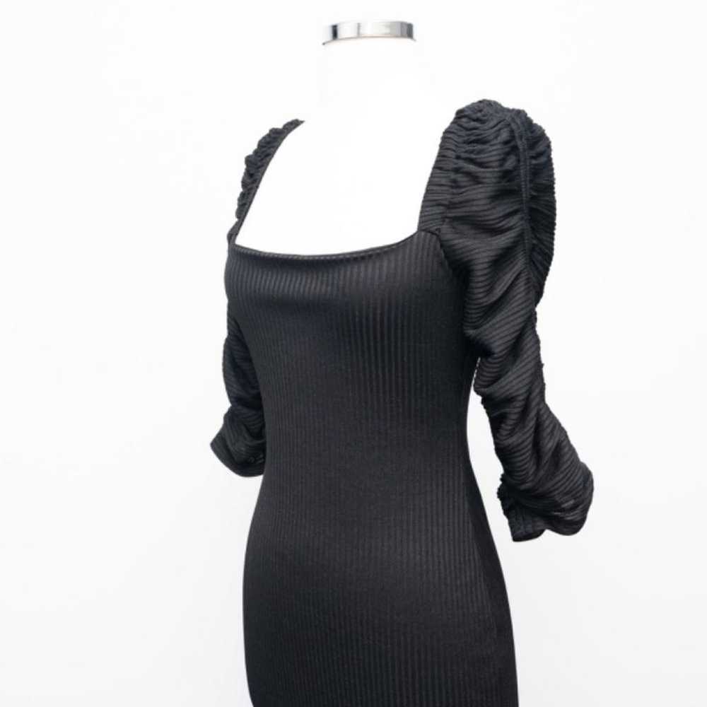 Black Halo Mid-length dress - image 11