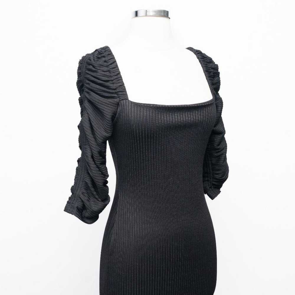 Black Halo Mid-length dress - image 12