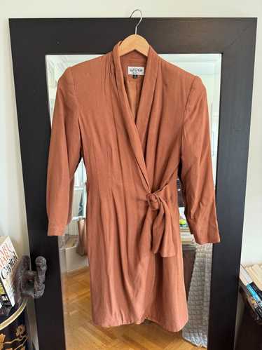 Random Vintage Side belt wrap dress (8) | Used,…