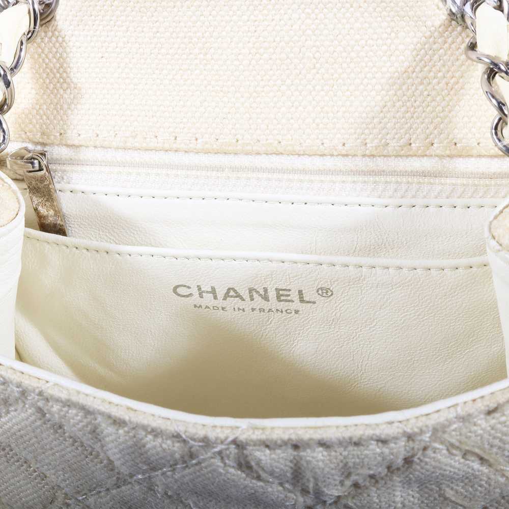 Vintage Chanel Pearl Classic Quilted Single Flap … - image 7