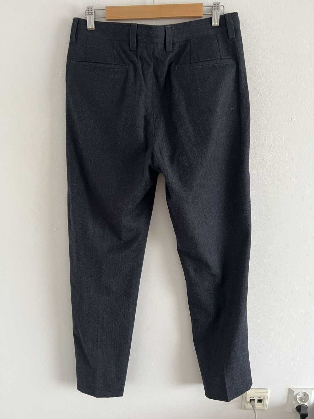 Corneliani × Luxury Corneliani Grey Wool Trousers - image 2