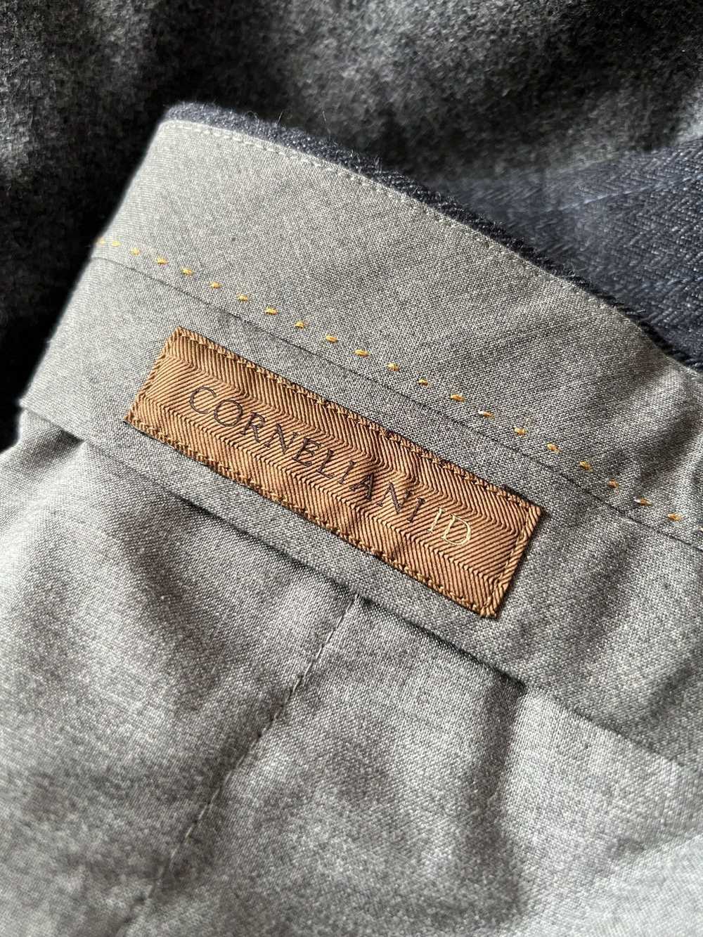 Corneliani × Luxury Corneliani Grey Wool Trousers - image 6