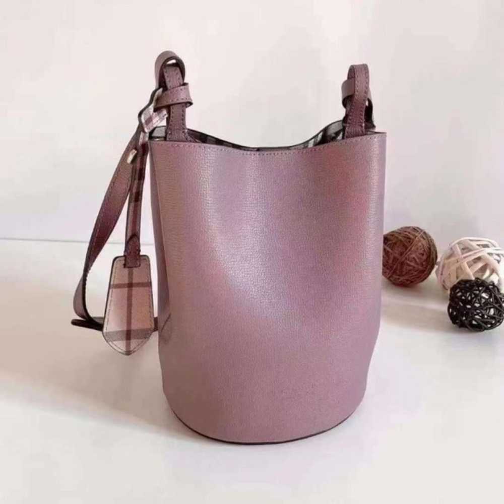 Burberry Lola Bucket leather handbag - image 3