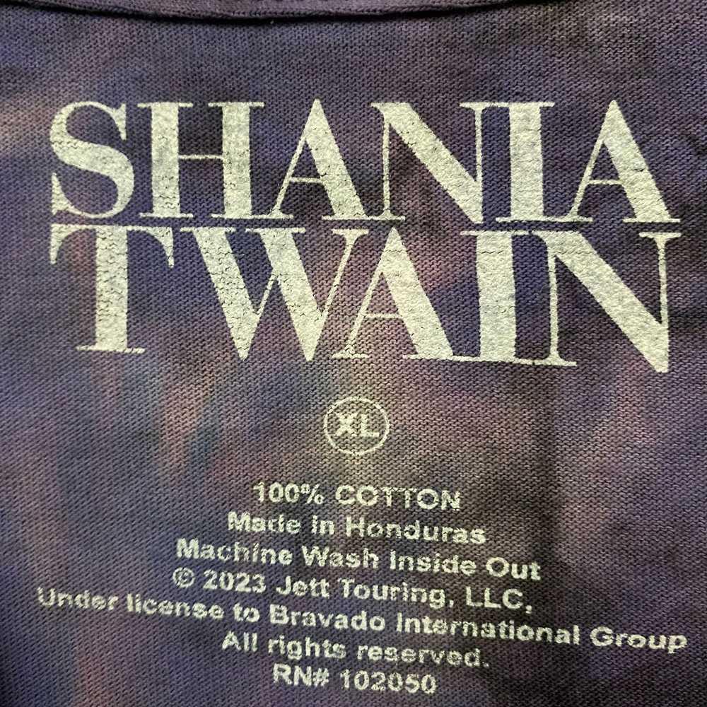 Rock T Shirt × Streetwear × Tour Tee Shania Twain… - image 4