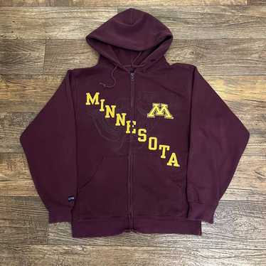 Jansport Y2K University of Minnesota Zipped Up Sw… - image 1