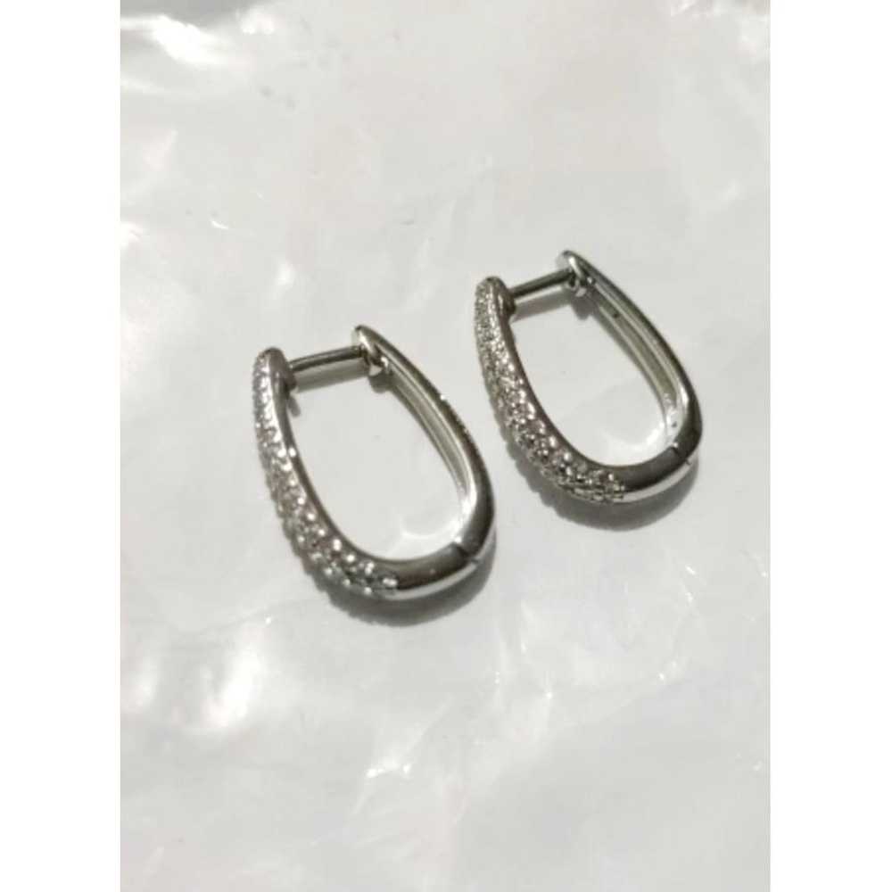 Non Signé / Unsigned Silver earrings - image 4