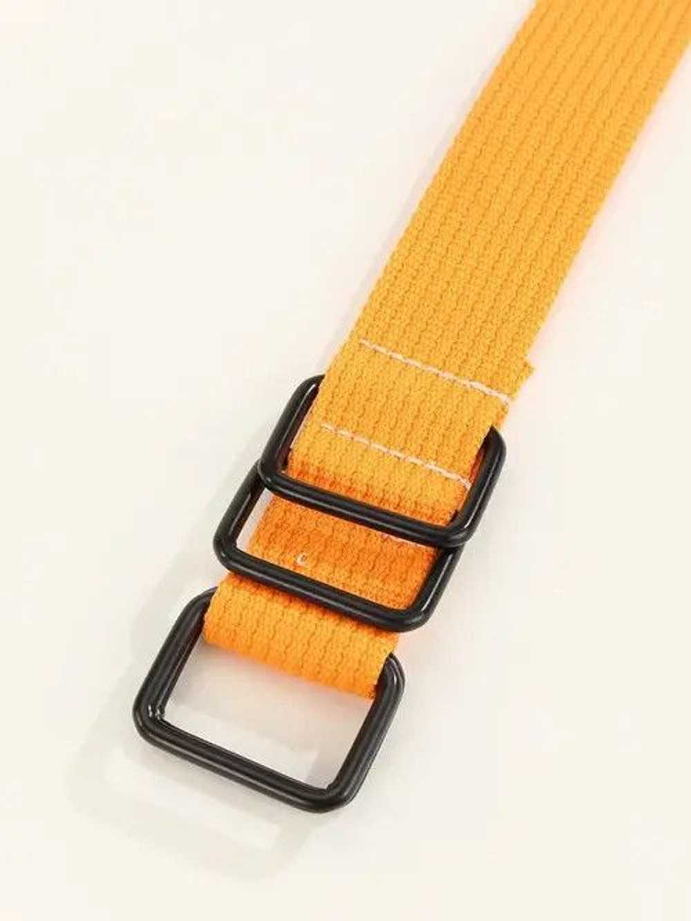 Japanese Brand × Other × Streetwear Orange Tape B… - image 3
