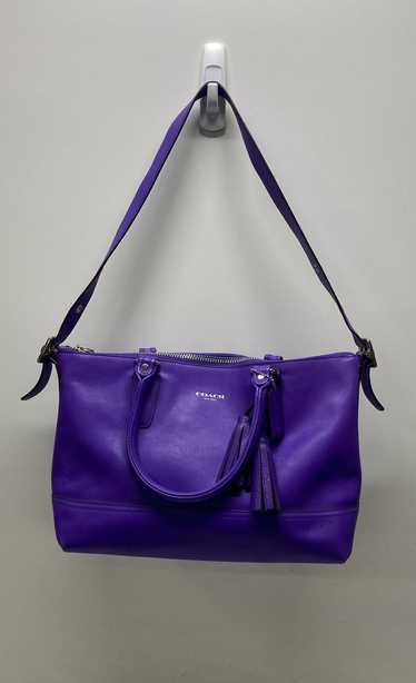 Coach Shoulder Bag Purple