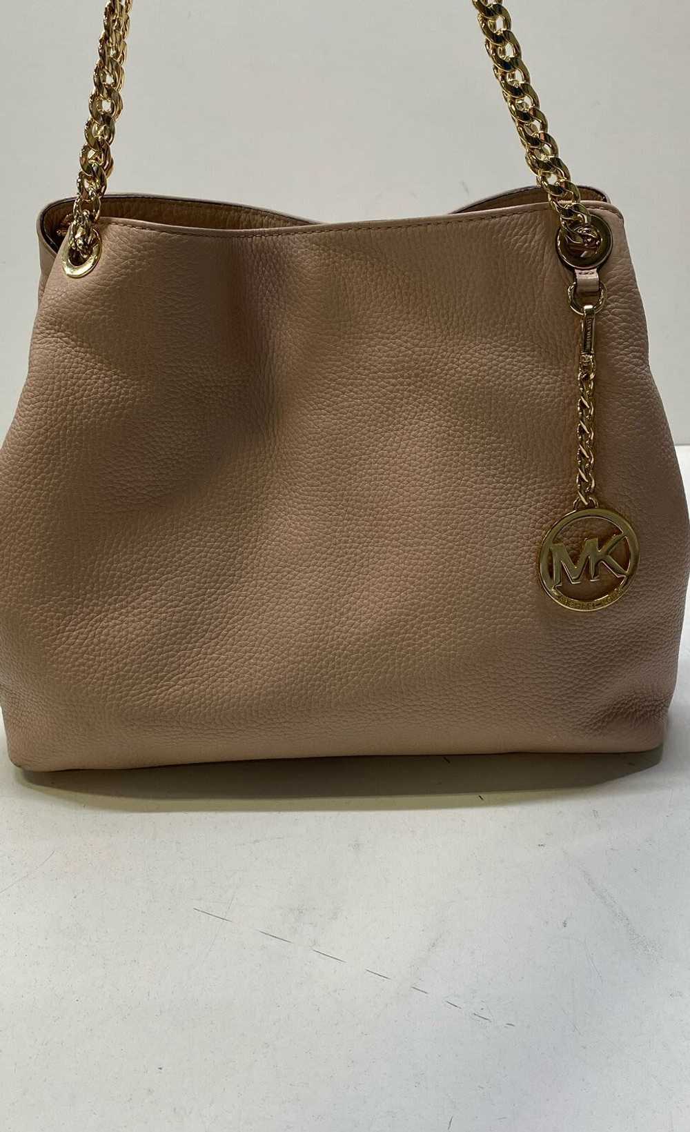 Michael Kors Pink Leather Tote Bag - image 1