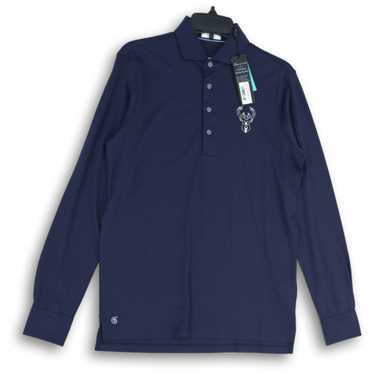 NWT Greyson Mens Polo Shirt Spread Collar Long Sl… - image 1