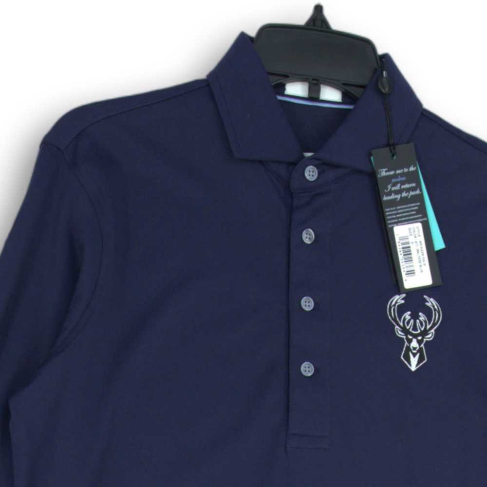 NWT Greyson Mens Polo Shirt Spread Collar Long Sl… - image 3