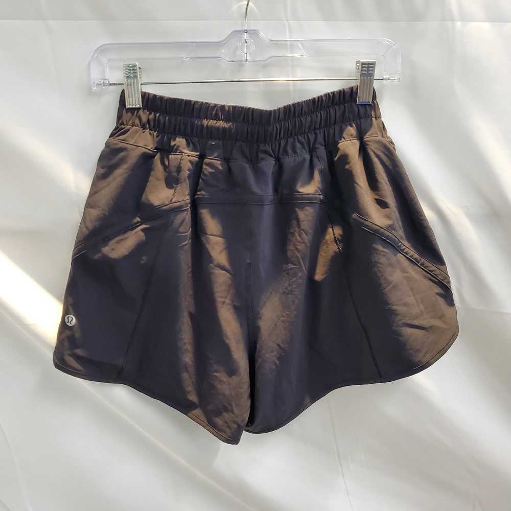 Lululemon Black Stretch Waist Shorts Size 8 - image 1