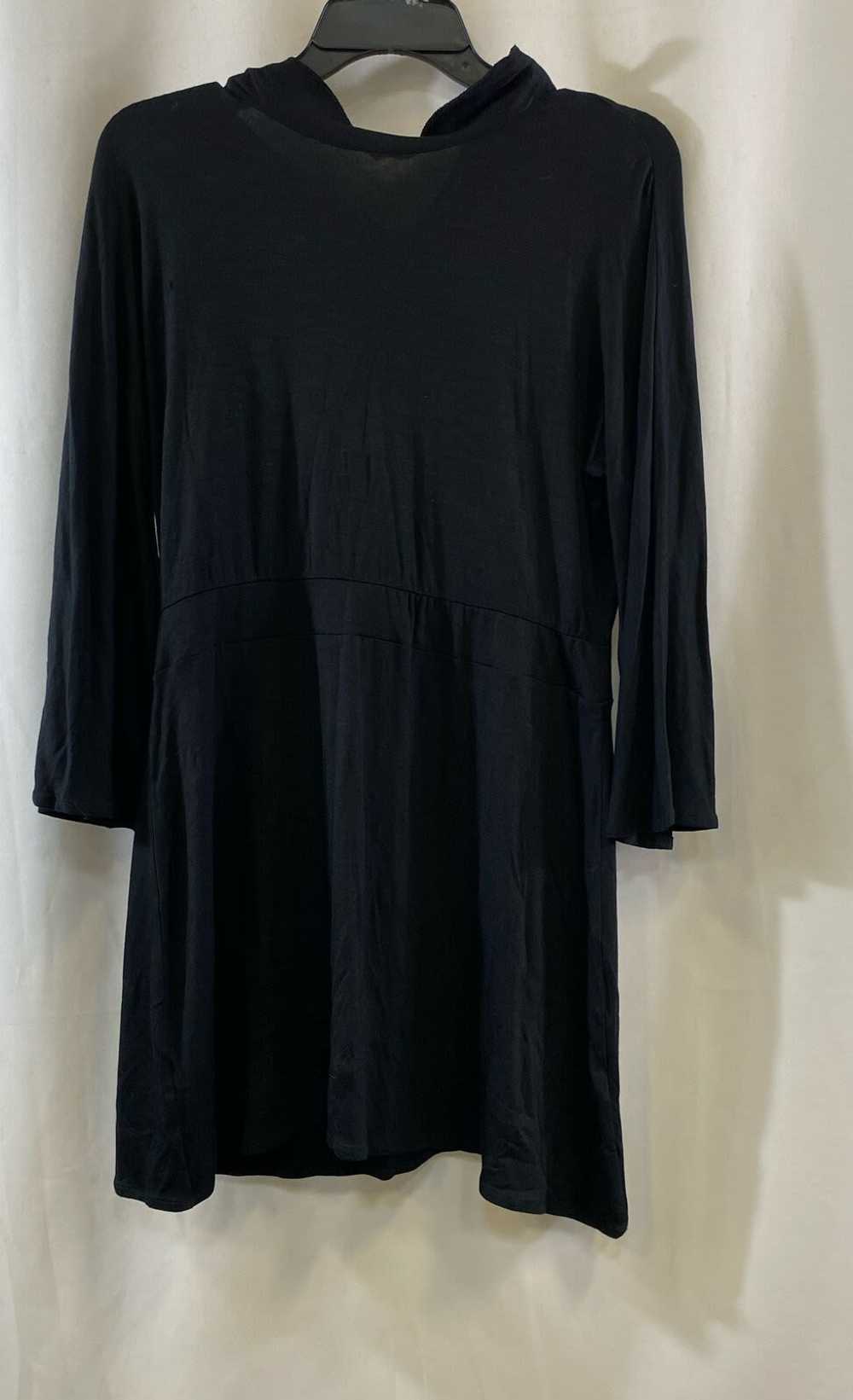 NWT Porter Grey Womens Black Cotton Long Sleeve C… - image 1